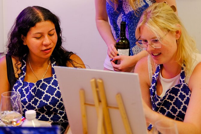 Painting & Pizza Party With Unlimited Wine - Painting Supplies Provided