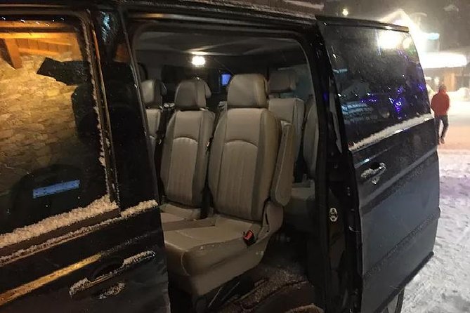 Palandoken Ski Resorts to Erzurum Airport ERZ Transfers - Vehicle and Amenities
