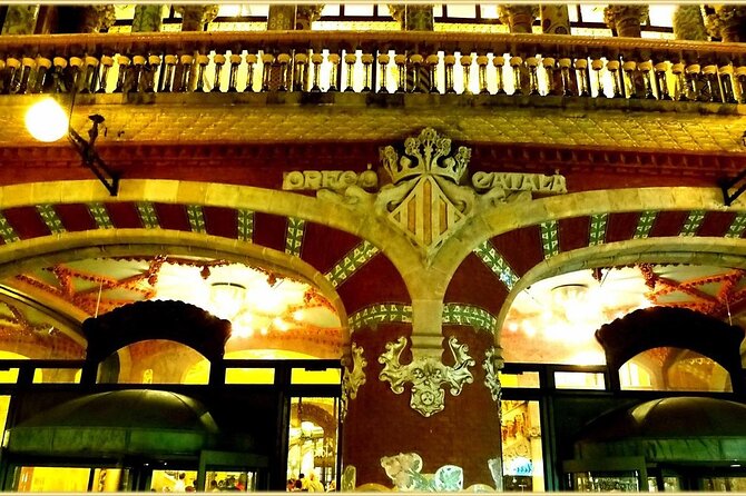 Palau De La Música Audio Guided Tour - Booking Information and Options