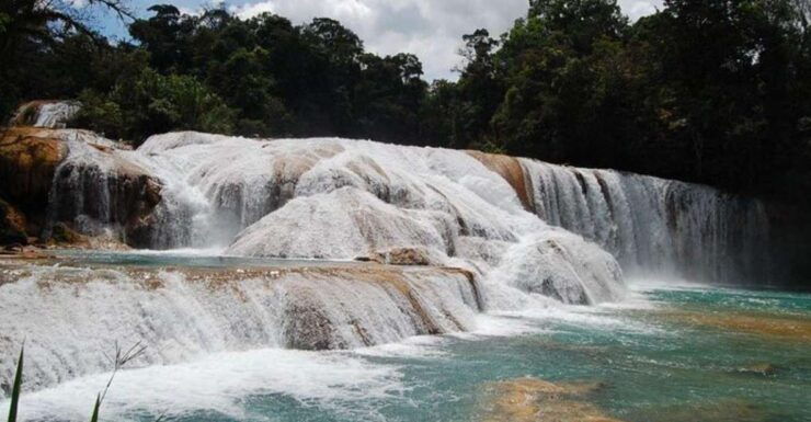 Palenque Archaeological Site With Agua Azul and Misol-Ha - Cascadas De Agua Azul Waterfalls Exploration