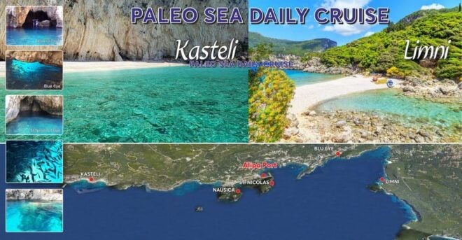 Paleokastritsa: Kasteli, Blue Caves, & Limni Beach Boat Trip - Relaxing at Limni Beach