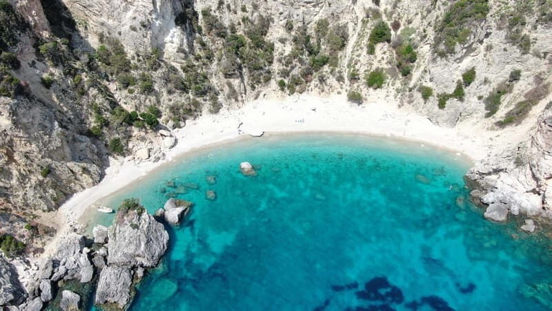 Paleokastritsa: Paradise, Yali Beach & Blue Caves Boat Tour - The Spectacular Sea Cave