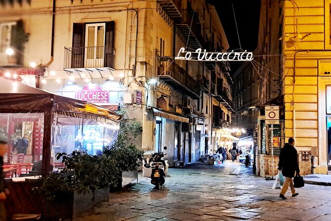 Palermo by Night: Tour in the Center Among Art, Monuments and Mysteries - Indulging in Local Cuisine and Beverages