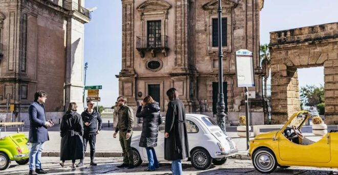 Palermo by Night: Vintage Fiat 500 Sightseeing Tour - Unique Tour Experience