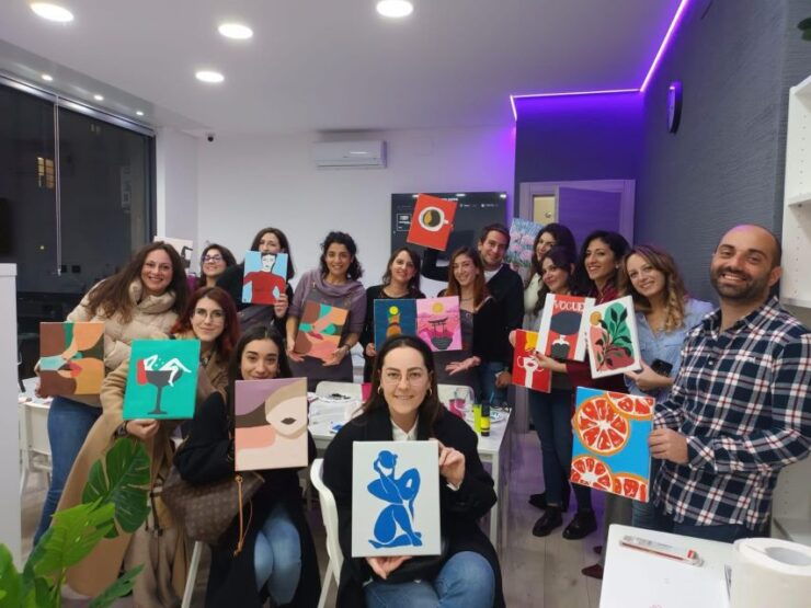 Palermo: Paint and Sip - Create a Painting and Sip Good Wine - Event Details