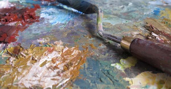 Palette Knife Painting Class Florence - Getting to the Atelier