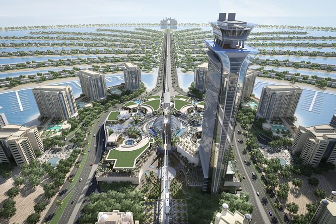 Palm Jumeirah Island Tour With Revolving 360" View From the View at the Palm ! - Pricing and Booking Information