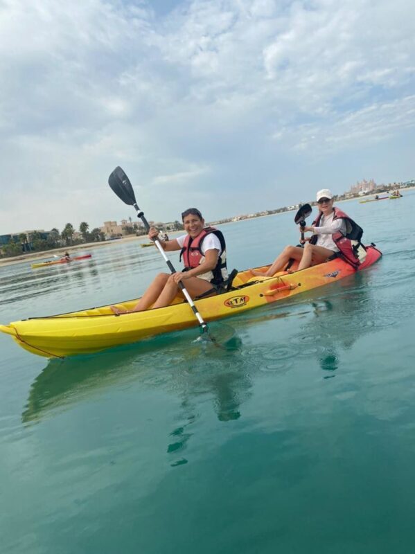 Palm Jumeirah Kayak Tour in Dubai - See the Palm from the water, not the road