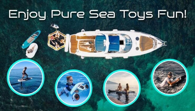 Palma: Sea Toys Yacht Adventure Ticket Incl. E-Foil Etc. - Highlights