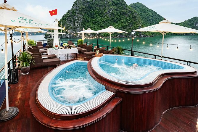 Pamela Halong 5 Star Day Cruise With Jacuzzi and Buffet Lunch - Meeting Point and Departure Details