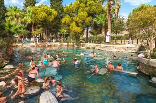 Pamukkale and Hierapolis: 1-Day Tour From Fethiye - Hot Springs Experience