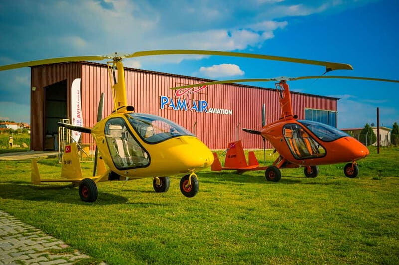 Pamukkale: Gyrocopter Flight Over the Travertines - An In-Depth Look at the Gyrocopter Flight Experience