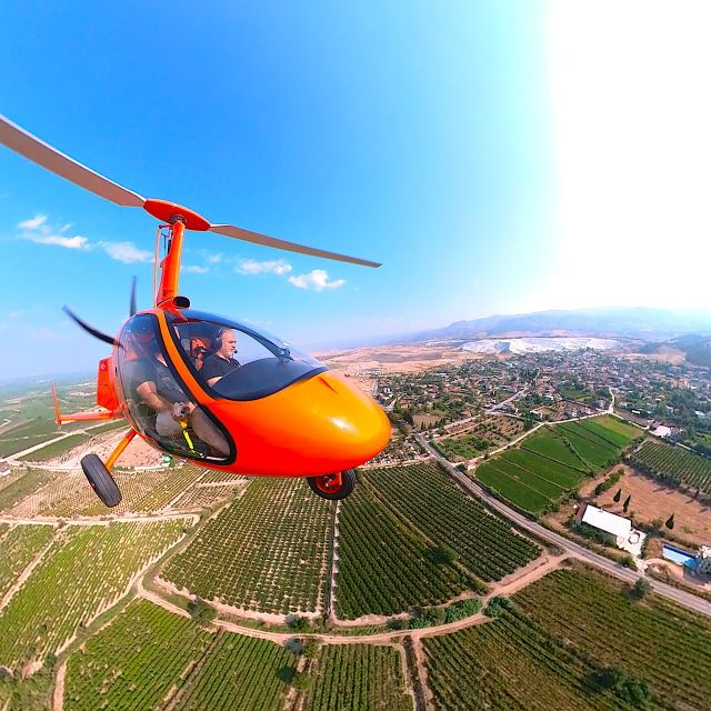 Pamukkale: Gyrocopter Tour Over the Travertines & Hierapolis - Activity Details