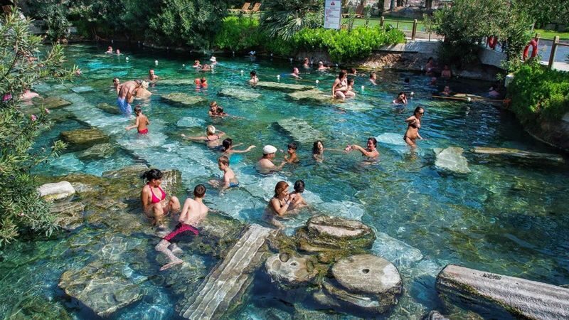 Pamukkale & Hierapolis Small-Group Tour from Antalya - Walking the white terraces