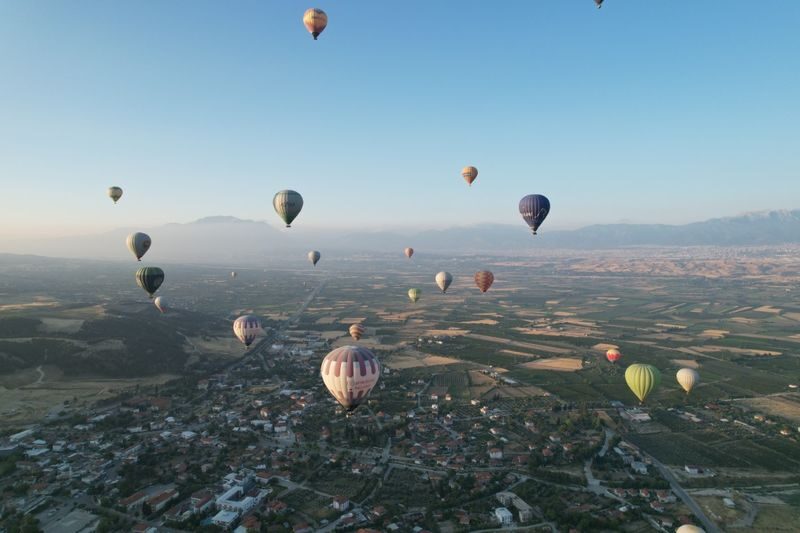 Pamukkale: Hot Air Balloon Flight w/Sunrise-Daytime Option - Pamukkale from the air