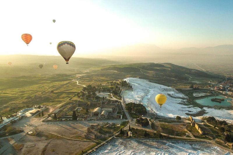 Pamukkale: Hot Air Balloon Flight w/Sunrise-Daytime Option - From hotel pickup to the takeoff area