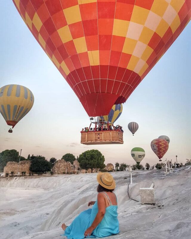 Pamukkale: Hot Air Balloon Flight with Hotel Pick Up - What the one-hour flight is like