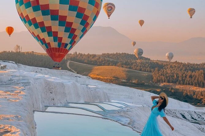 Pamukkale Hot Air Balloon Ride Certificate and 2 Meals in Antalya - Pricing and Booking Information