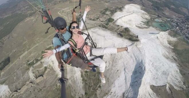 Pamukkale: Tandem Paragliding With Ancient Hierapolis Views - Highlights of the Experience