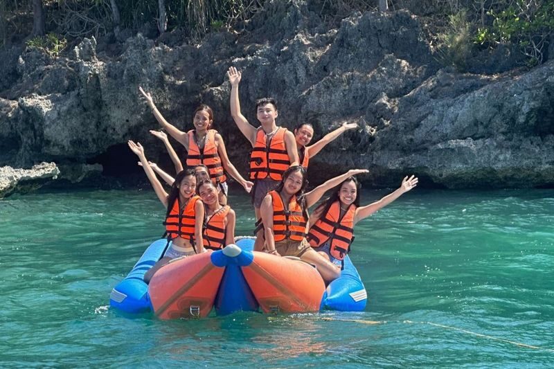 Panglao Banana Boat Ride - What the 15 minutes actually feels like