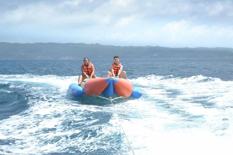 Panglao Banana Boat Ride - The meeting, ride, and return