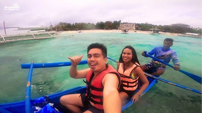 Panglao Island Hopping by Southwest Tours - Virgin Island and the changing tide
