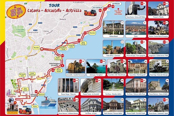 Panoramic Bus Hop On- Hop off - Stops and Attractions