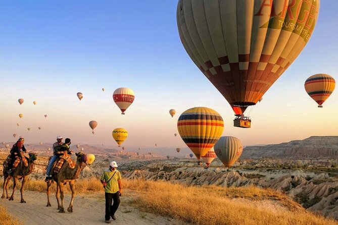 Panoramic Cappadocia View With The Camel Ride - Exploring the Extraordinary Rock Formations of the Red Valley