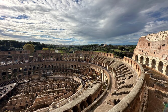 Panoramic Glass Elevator to Colosseum Top Tier Semi-Private Tour - Meeting and End Point