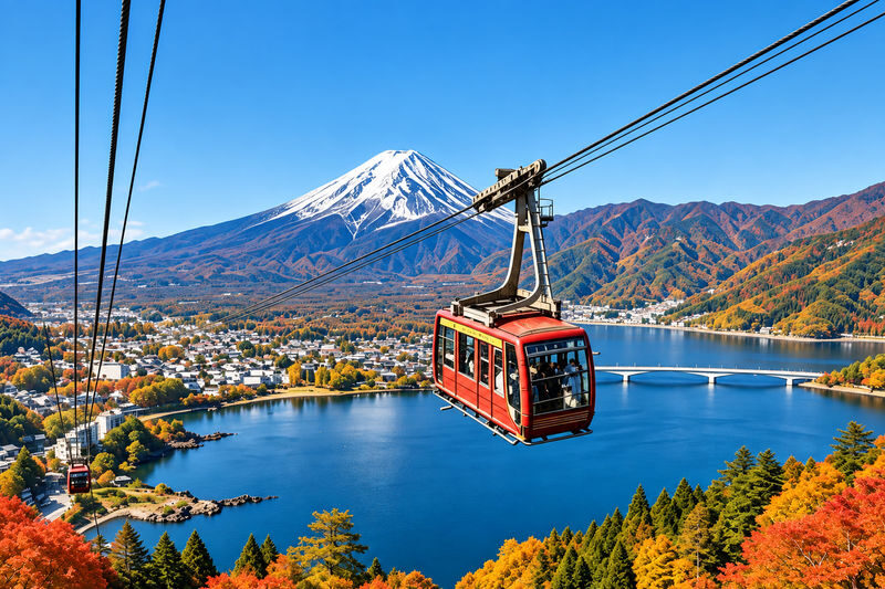 Panoramic Mt. Fuji Featured Experience Day Tour [Free Little Train Ticket] Little Train Experience + Kawaguchiko Ropeway/Cruise + Ladder Town + Nikawa Clock Shop + Internet Famous Convenience Store + Yamanakako Swan Feeding (Departing from Tokyo) - A clock shop and a neighborhood street