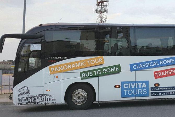 Panoramic Tour of Rome by Bus From Civitavecchia - Tour Overview