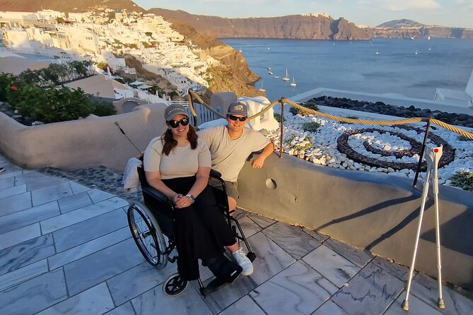 Panoramic Views Santorini Private Tour for Travelers With Limited Mobility - Accessibility Information