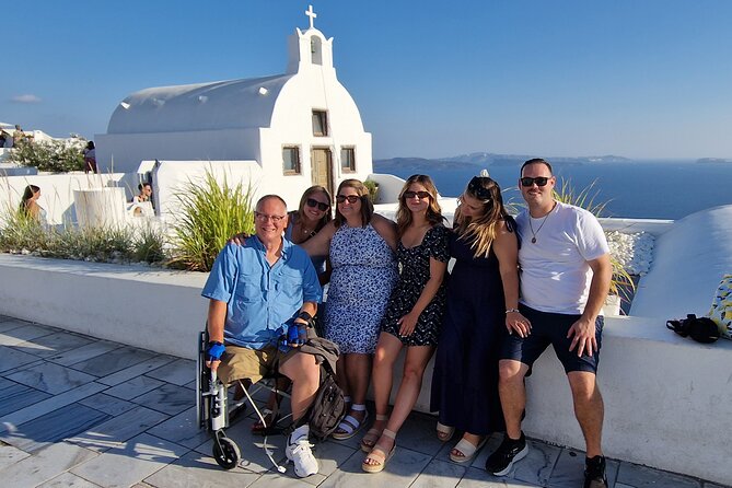 Panoramic Views Santorini Private Tour for Travelers With Limited Mobility - Booking Information