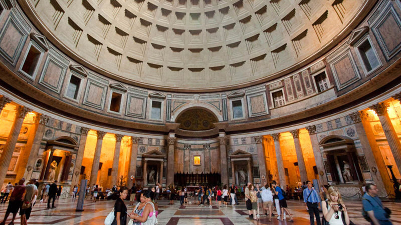 Pantheon Guided Tour - Marble, statues, and the building’s proportions