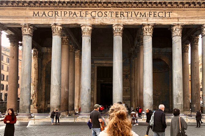 Pantheon Private Guided Tour With Skip-The-Line Ticket - Meeting Point and End Point