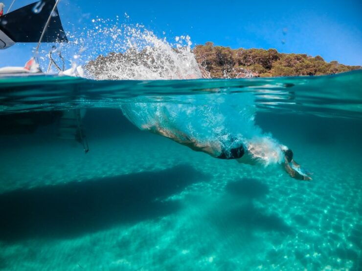 Paradise in Santorini: Ultimate Private Motor Yacht Cruise - Tour Highlights