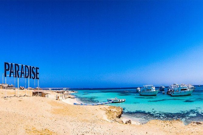 Paradise Island Egypt Maldives Snorkeling Sea Trip, Lunch, Water Sport-Hurghada - Logistics and Meeting Point