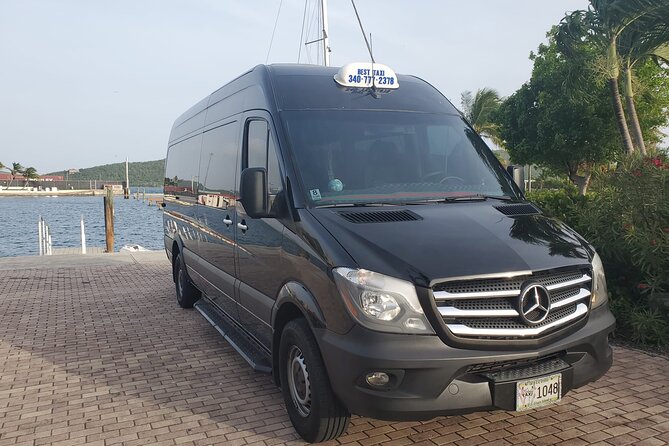 Paradise Taxi & Tours USVI- St Thomas Airport Transportation to Crown Bay Marina - Meeting and Pickup Details