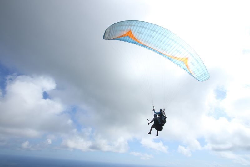 Paragliding Experience in Nusa Penida Bali - A short flight above Nusa Penida’s cliffs
