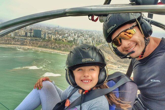 Paragliding Flight Along the Costa Verde Lima - Start Time