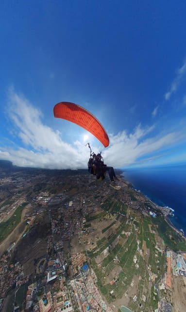 Paragliding Flight Tenerife Teide (2200 Meters) - Highest Altitude Paragliding in Europe