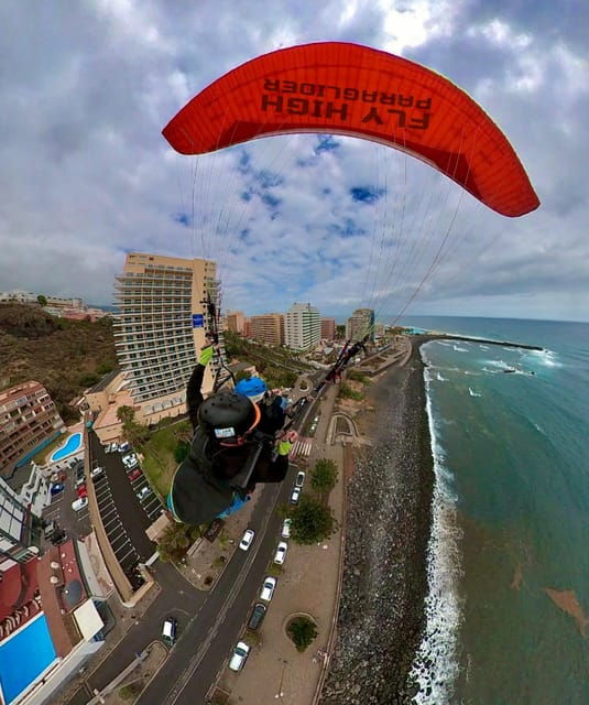 Paragliding Flight Tenerife Teide (2200 Meters) - Inclusions and Logistics