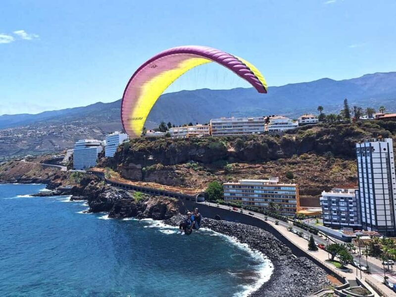 Paragliding from Puerto de la Cruz or Teide (day/sunset) - The Sum Up