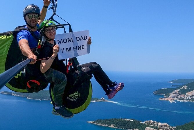 Paragliding in Budva - Price and Booking Info