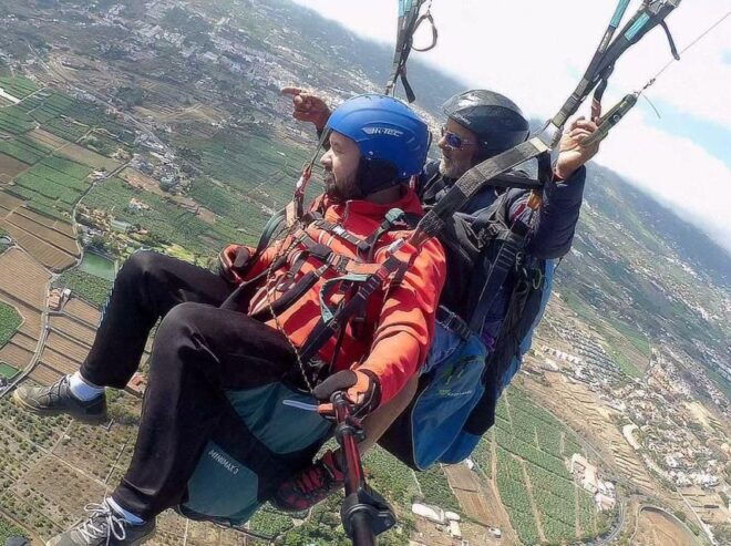 Paragliding in Puerto De La Cruz: Start From 2200m High - Location Information
