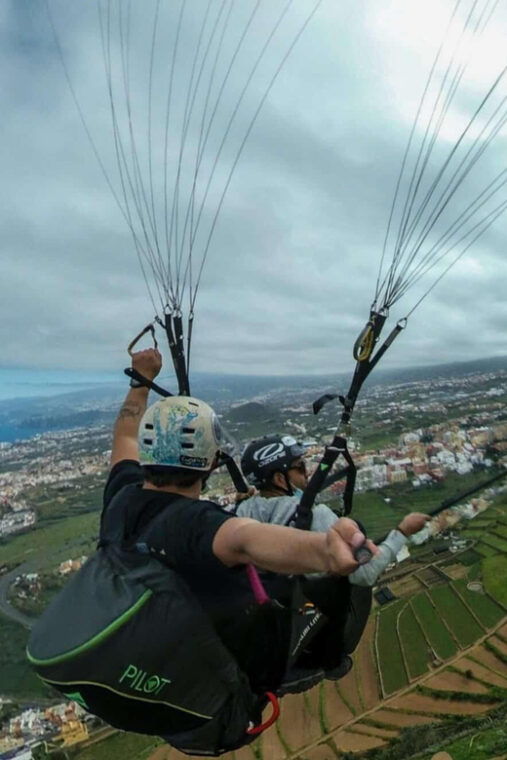 Paragliding in Puerto De La Cruz - Capturing the Experience