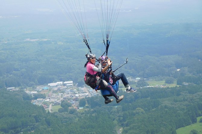 Paragliding in Tandem Style Over Mount Fuji - Inclusions and Pricing Details