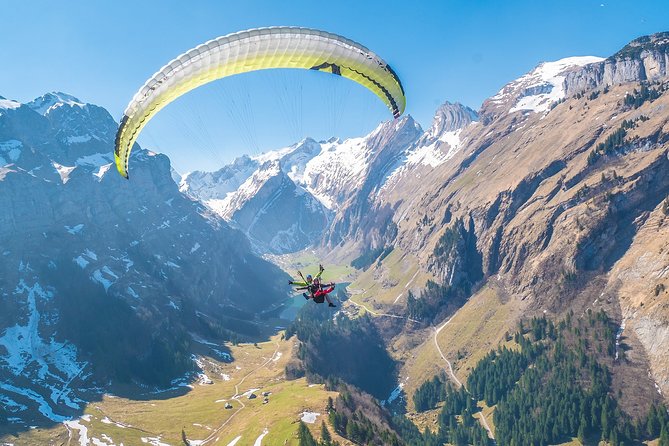 Paragliding Tandem Flight Adventure in Alpstein - Tandem Flight: Soaring Above Magnificent Scenery