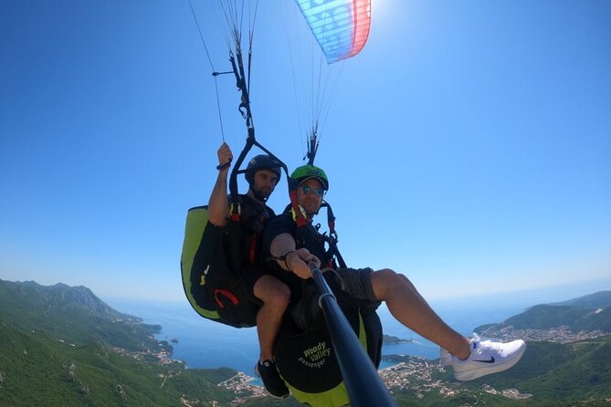 Paragliding Tandem Flight - Budva Becici Beach - Tour Highlights