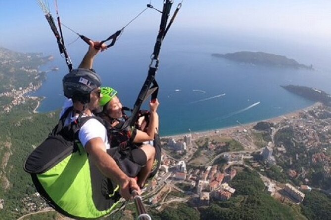 Paragliding Tandem Flight - Budva Becici Beach - Booking Information